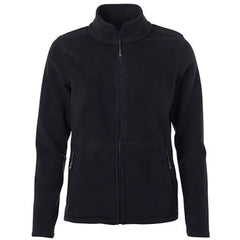 Fleecejas voor Dames van James+Nicholson - Zwart