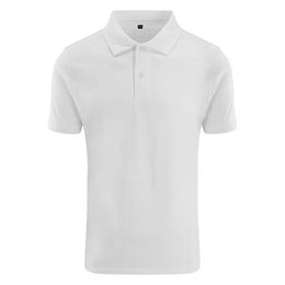 polo stretch just polos wit voorzijde 24jp002