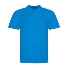 Just Polos Slim Fit Polo Azureblauw