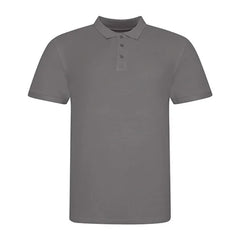 Just Polos Slim Fit Polo Charcoal