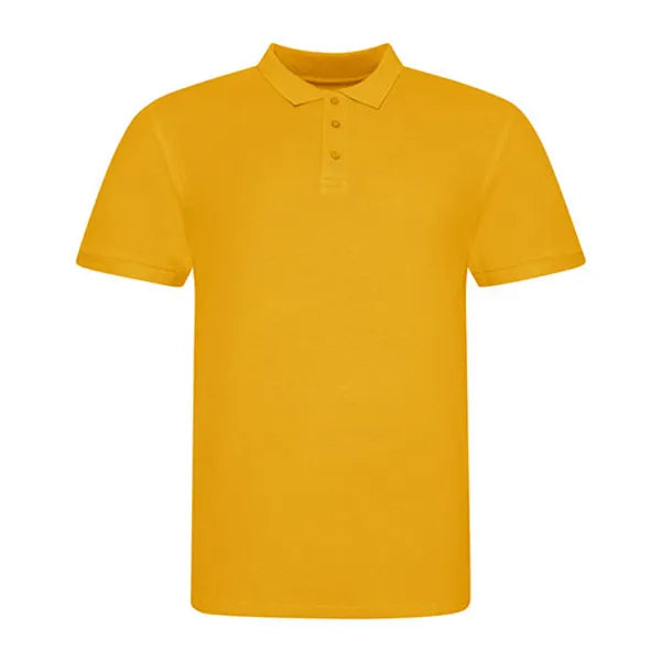 polo the 100 just polos mustard voorzijde 24jp100