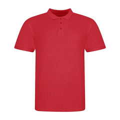 Just Polos Slim Fit Polo Rood