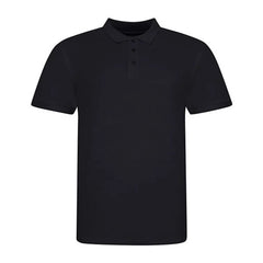 Just Polos Slim Fit Polo Zwart