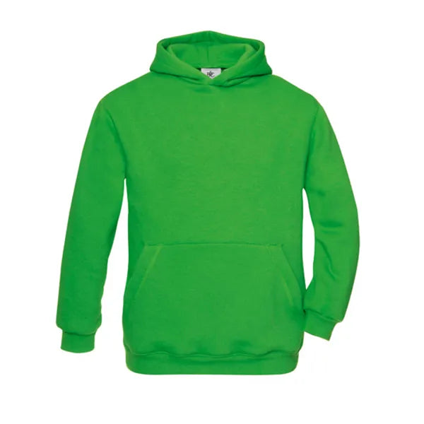 hoodie kangaroo pocket benc appel groen voorzijde 24k681