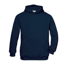 Kangaroo Pocket Hoodie Kinderen van B&C - Navy