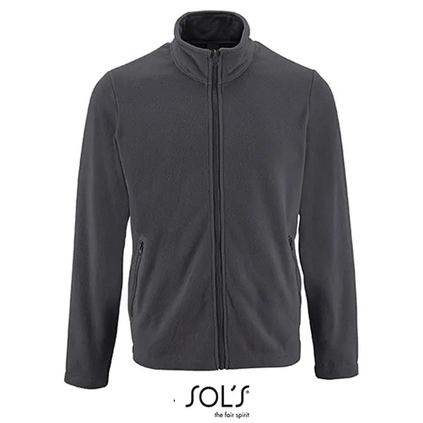 fleece jas polyester sols charcoal  24l02093