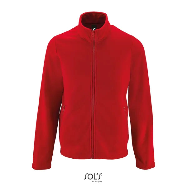 fleece jas polyester sols rood  24l02093