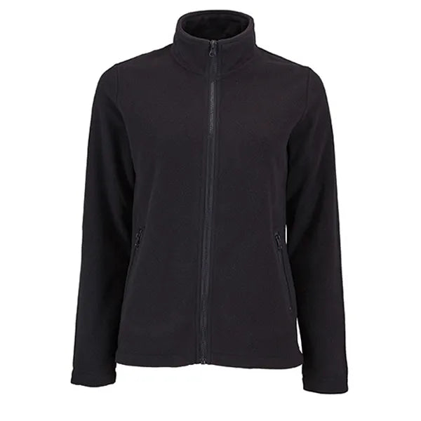 Fleecejas voor dames van Sol's, Zwart - 24L02094