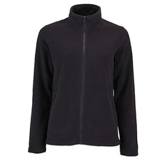 Fleecejas voor Dames van Sol's Zwart