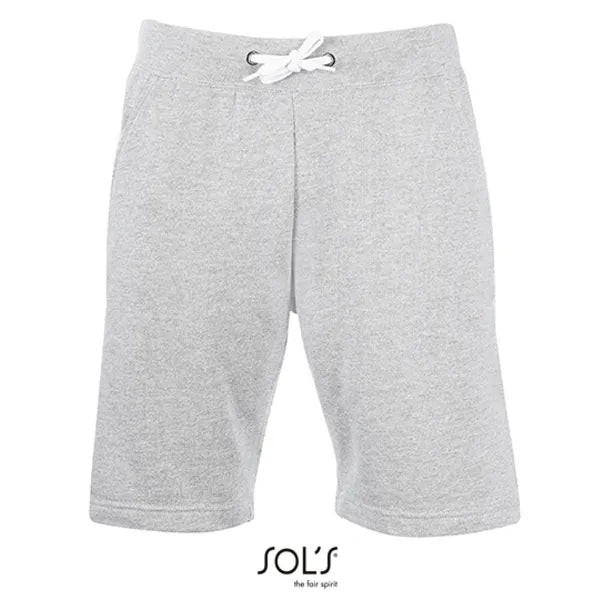    joggingbroek short sols grijs voorzijde 24l233    