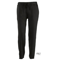 joggingbroek regular fit sols zwart voorzijde 24l386