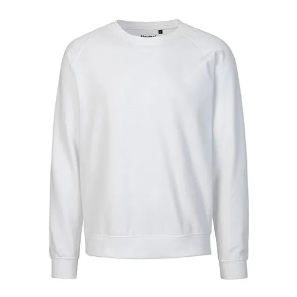 sweatshirt unisex neutral wit voorzijde 24ne63001