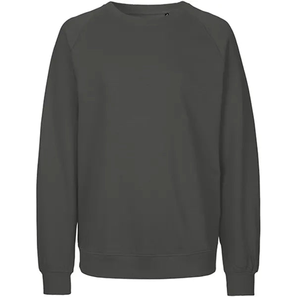 sweatshirt unisex neutral charcoal voorzijde 24ne63001  