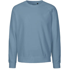 Neutral Organic Katoen Unisex Sweatshirt - Zachtblauw