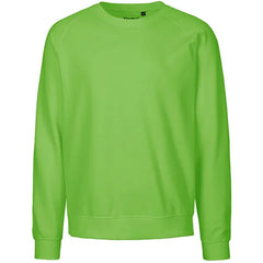 Neutral Organic Katoen Unisex Sweatshirt - Lime Groen