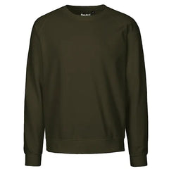 Neutral Organic Katoen Unisex Sweatshirt - Dark Olive