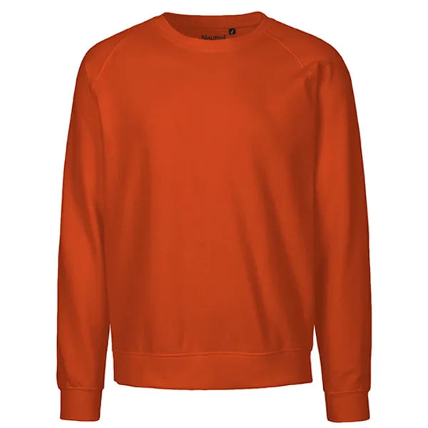  sweatshirt unisex neutral oranje voorzijde 24ne63001