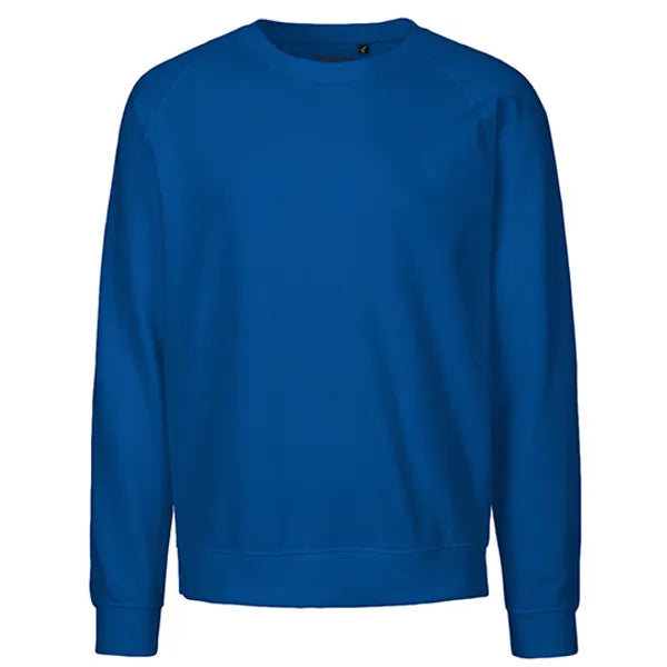 sweatshirt unisex neutral royalblue voorzijde 24ne63001