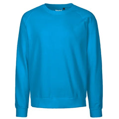 Neutral Organic Katoen Unisex Sweatshirt - Turquoise
