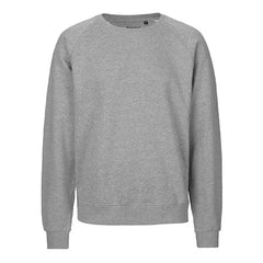 Neutral Organic Katoen Unisex Sweatshirt - Melange Grijs