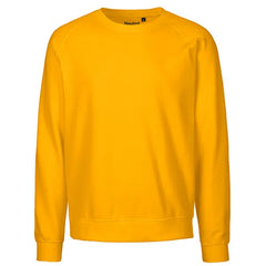 Neutral Organic Katoen Unisex Sweatshirt - Geel