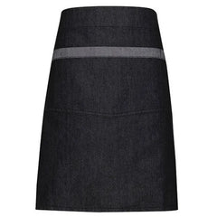 Unisex Spijkerstof Sloof | Halflang | Praktisch en Stijlvol | Zwart