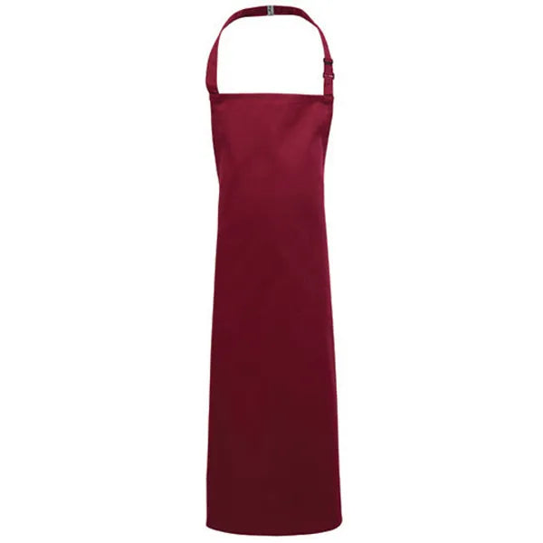 bavetschort kinderen premier workwear burgundy 24pw149
