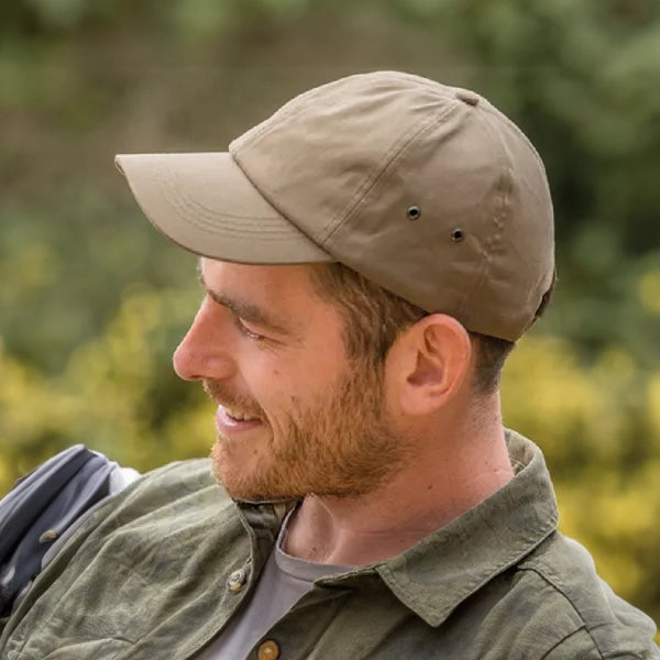 6-panel cap met laag profiel en metalen gesp sfeerbeeld, Beige - 24RH63
