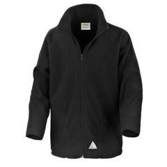 Fleece Jas voor Kinderen van Result Core Zwart