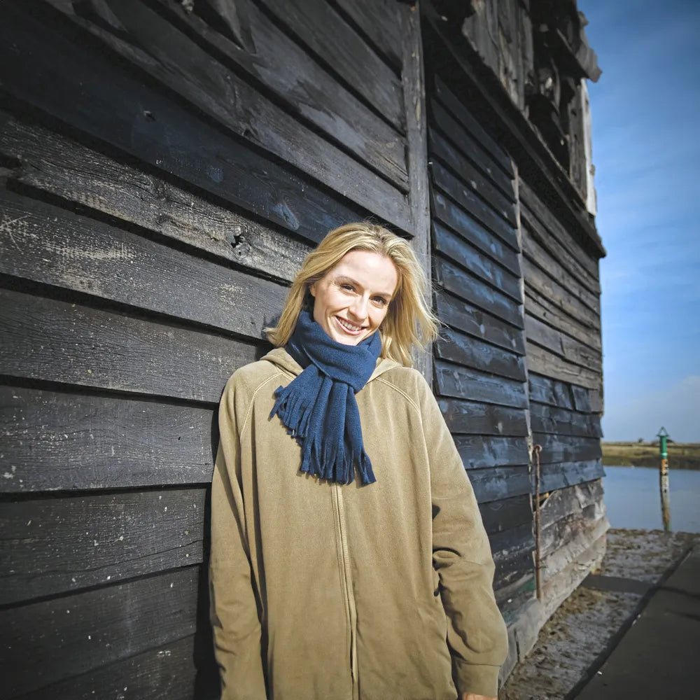 result polar sjaal navy sfeer 24rt143