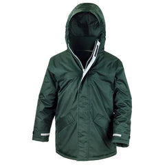 Parka Junior Winterjas van Result Core Groen