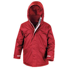 Parka Junior Winterjas van Result Core Rood