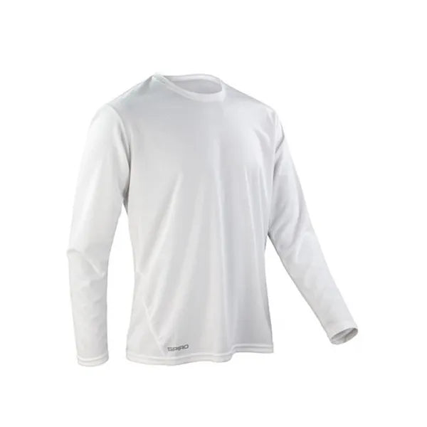 sportshirt quick dry spiro wit voorzijde 24rt254m