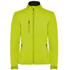 Slim-Fit Softshell Jas Roly - Lime Groen