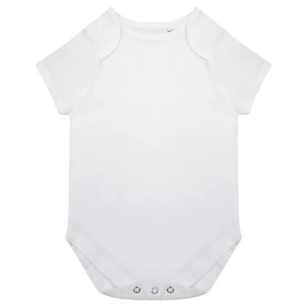 Romper biologisch katoen voor baby's, Wit - 24W655