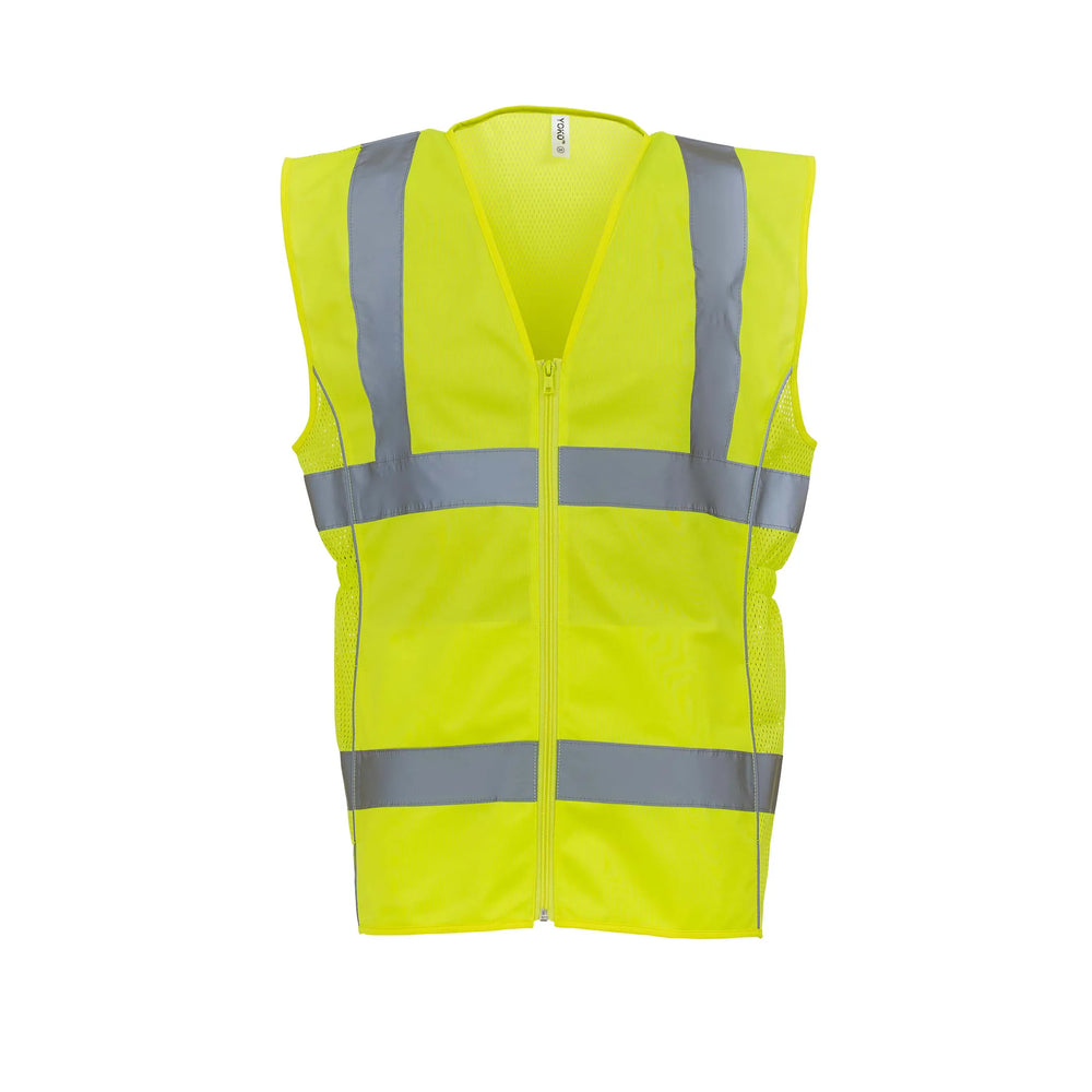 luxe high visibility veiligheidsvest voor dames front 24yk180