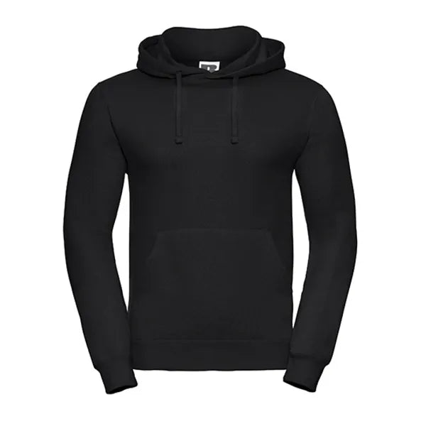 hoodie regular fit russell zwart voorzijde 24z575n