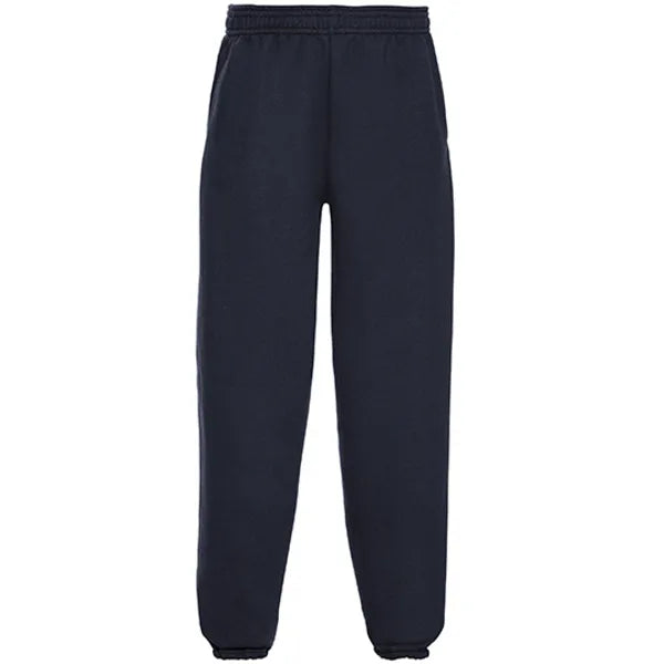 joggingbroek regular fit russel kind navy voorzijde 24z750k