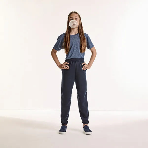 Joggingbroek voor kinderen van Russell sfeerbeeld, Marineblauw - 24Z750K