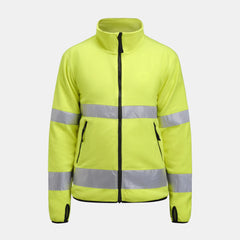 Praktisch Hi-Vis Fleece Vest - Veilig en Comfortabel Geel