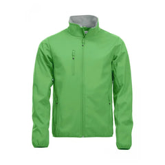Basic 3-Laags Softshell Jas voor Heren Appelgroen