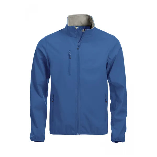jacket softshell jas 3 laags heren kobaltblauw  260200910