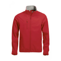 Basic 3-Laags Softshell Jas voor Heren Rood