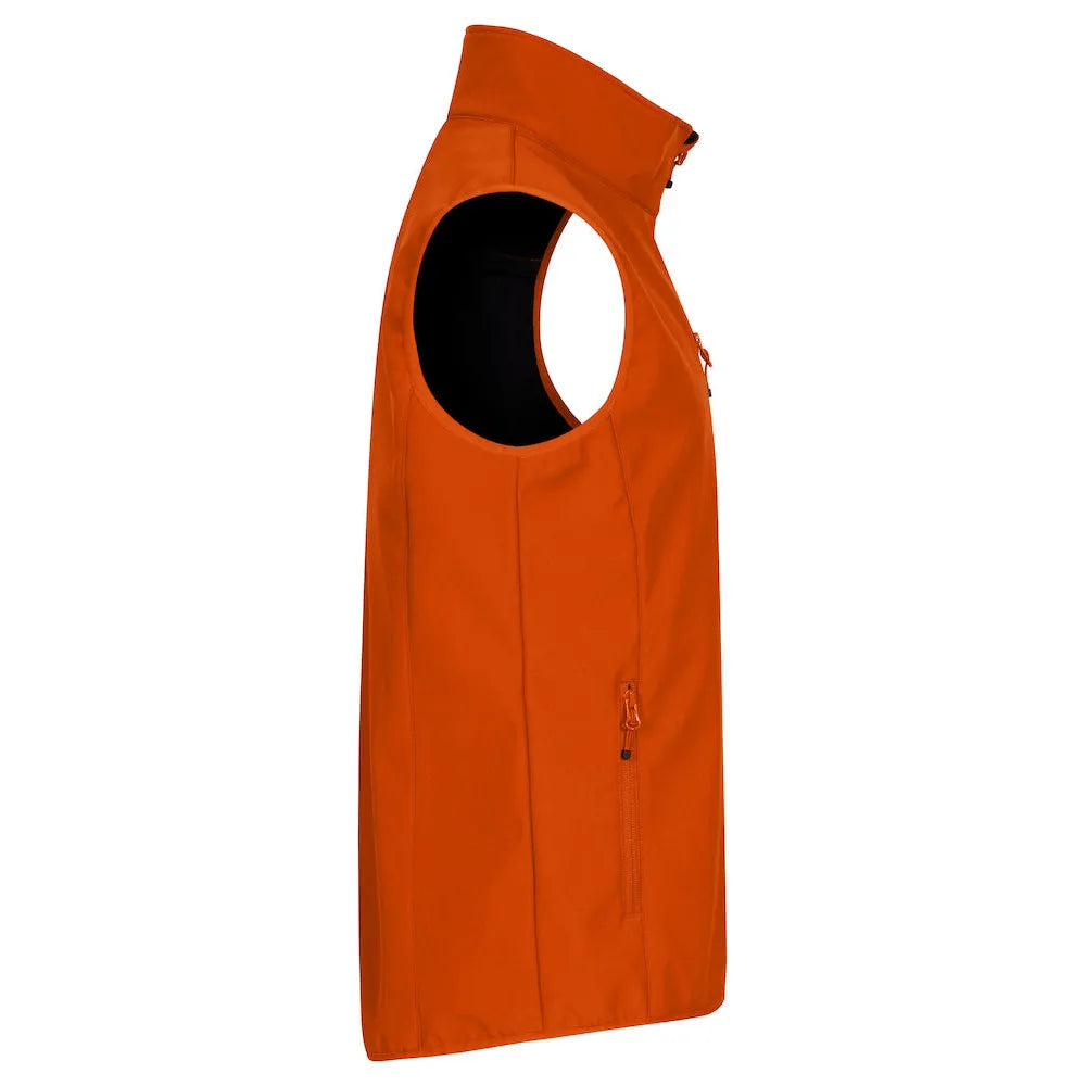 Clique classic softshell bodywarmer, Oranje - 260200911