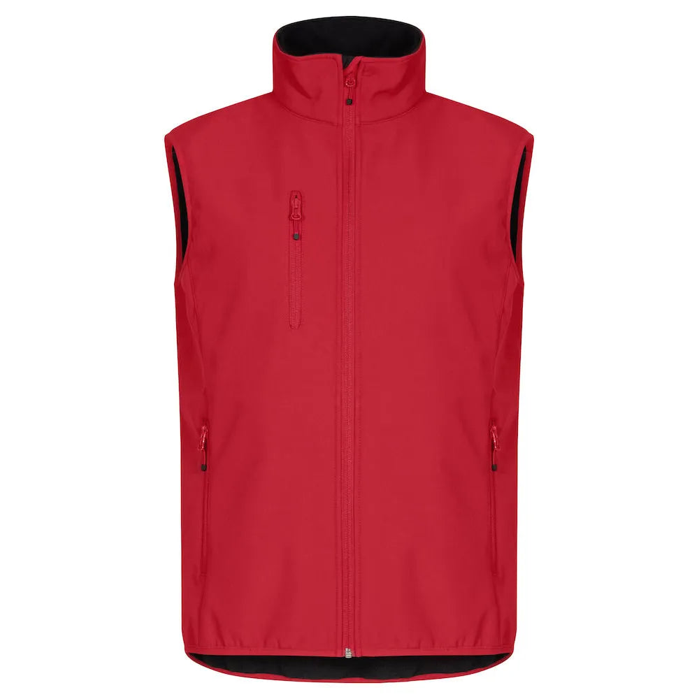 Clique classic softshell bodywarmer, Rood - 260200911