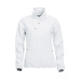 Dames softshelljas 3-laags van basic, Wit - 260200915