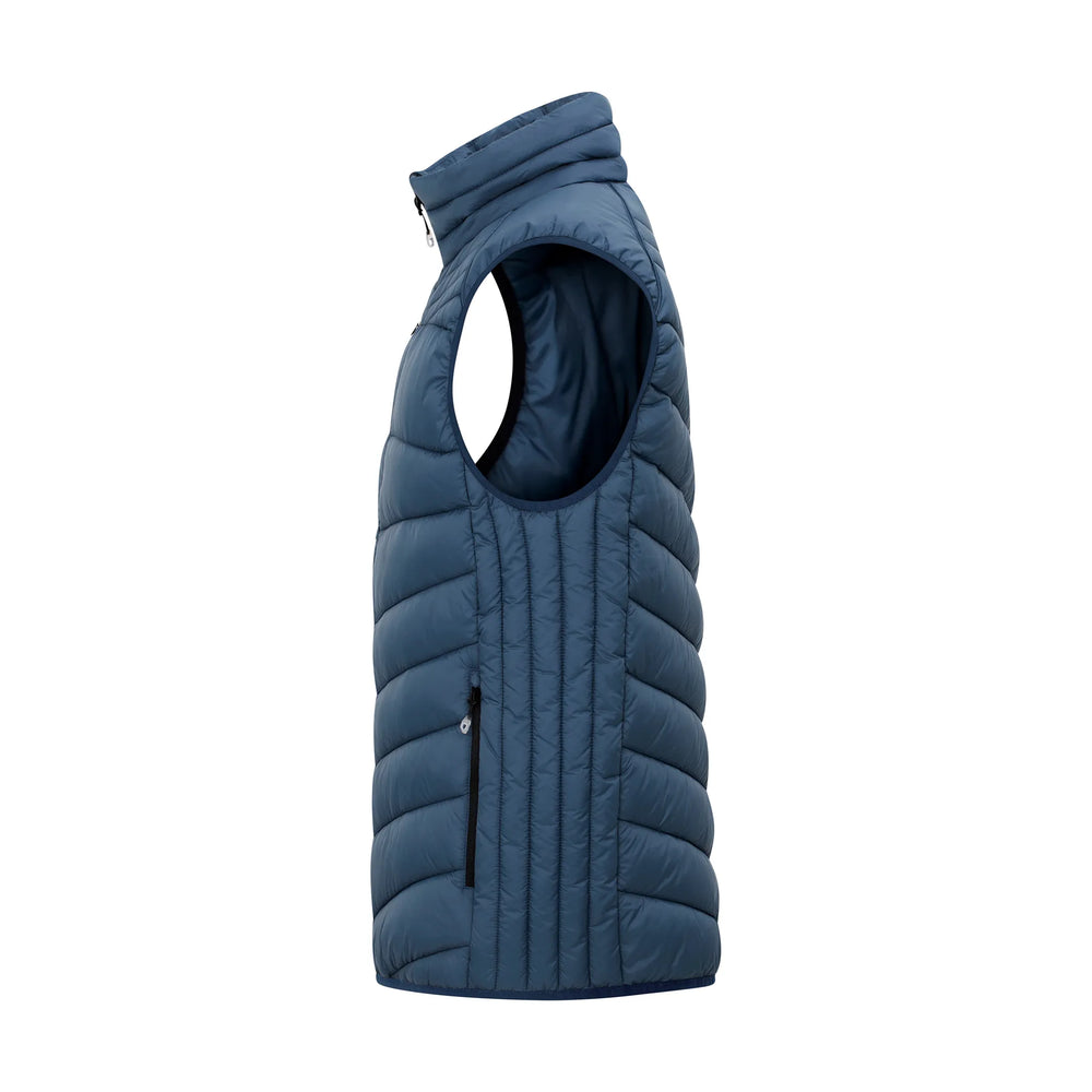 Bodywarmer Idaho vest clique blauw linkerzijde 260200974