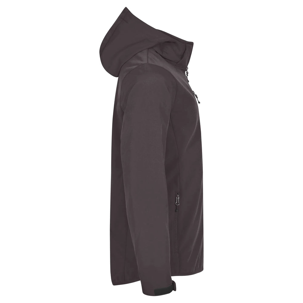 jack jas softshell capuchon heren darkgrey rechtermouw 26020912