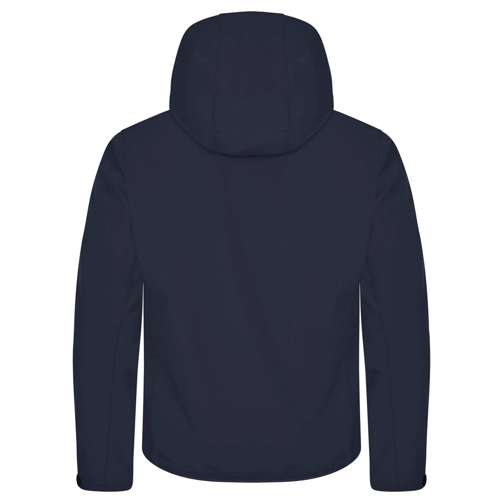 jack jas softshell capuchon heren darknavy achterzijde 26020912