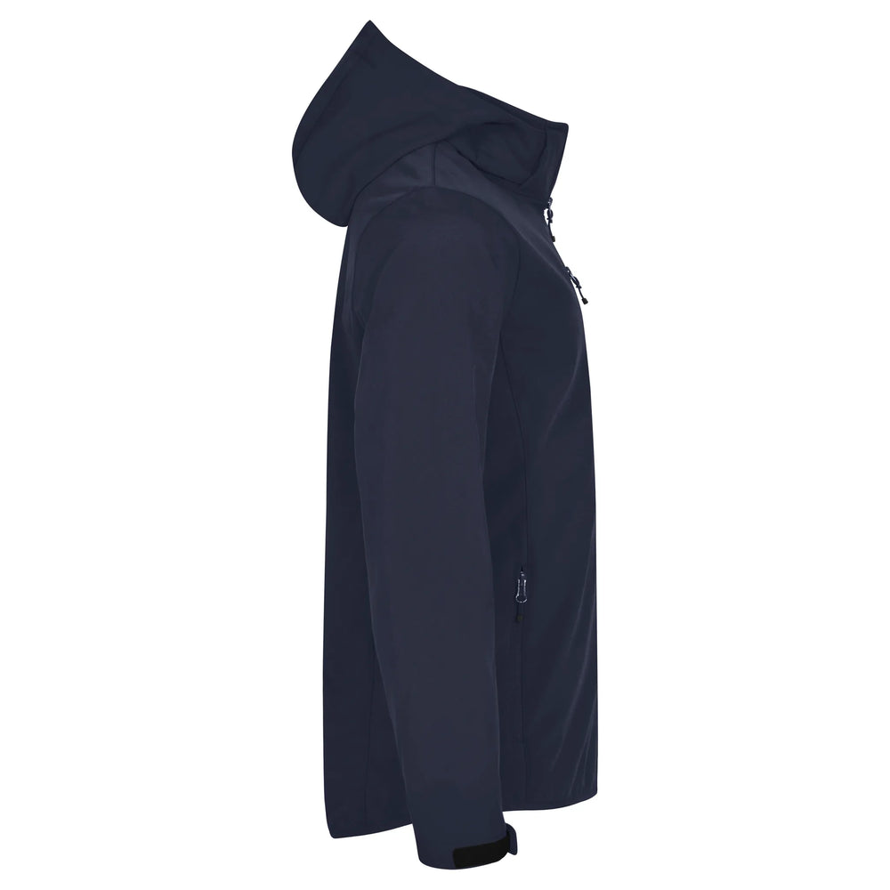 jack jas softshell capuchon heren darknavy rechtermouw 26020912